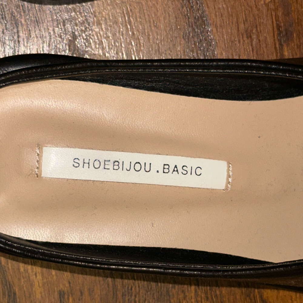 Shopbijou Basic Black Leather Mules - image 5
